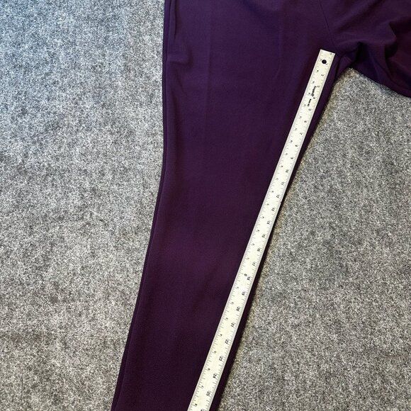 SHEIN Purple Work Career Business Pants WMNS 1X Elegant Professional Corporate - Picture 7 of 11